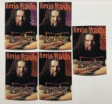 5 Vintage 1998 WCW NWO Kevin Nash Pro Wrestling Vending Machine Sticker WWF AEW