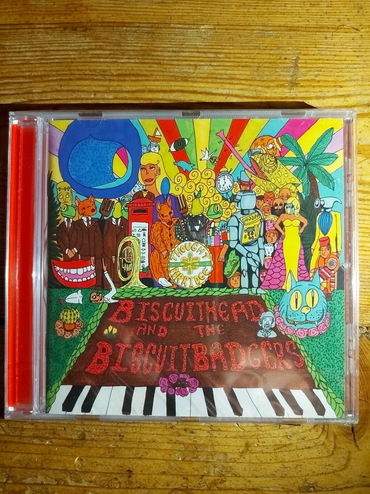 Thought Porridge By Biscuithead And The Biscuit Badgers ( New Sealed Cd 2019 )