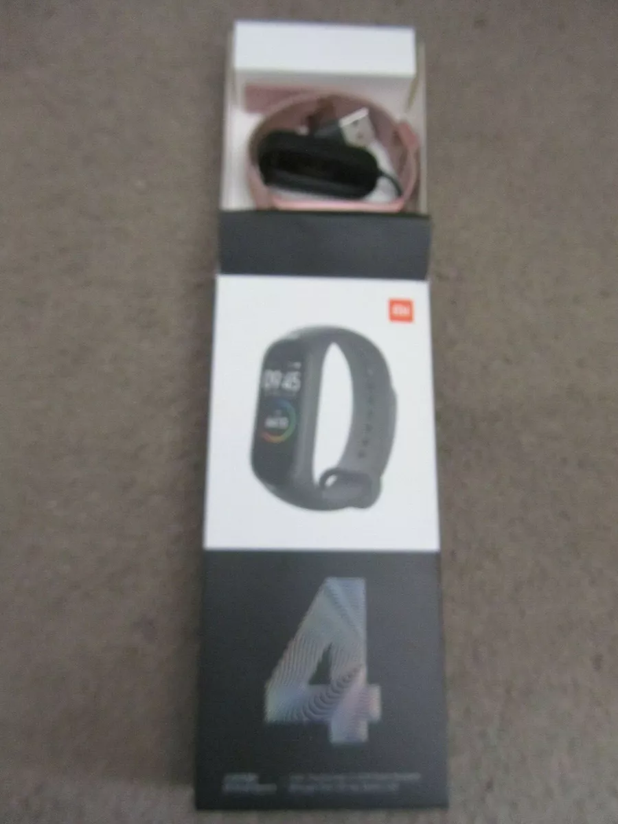 Xiaomi MI Band 4 Activity Tracker Pink Metal Strap