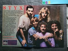 Styx Paradise Theatre Album Promo 2 Page Print Advertisement Vintage 1981