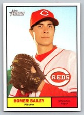 2010 Topps Heritage - Homer Bailey #344