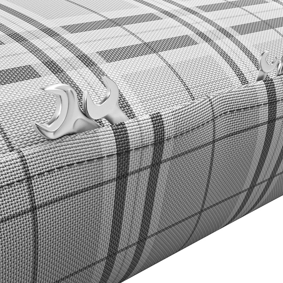 For Chevy Caprice Classic Old Car Saddle Blanket Bench Seat Covers Full Size GR - Image 4 of 4