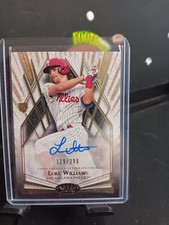 2022 Topps Tier One - Break Out Autographs #BOA-LW Luke Williams /299 (AU, RC)