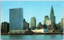 Vista panorámica de la sede de las Naciones Unidas - Ciudad de Nueva York, Nueva York