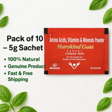 Nurokind Gold Sachet 5g Nutritional Support | Pack of 10 | Expiry 2026 |