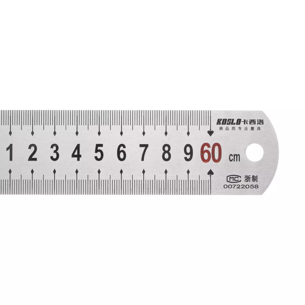 6-in Stainless Steel Ruler Metric and Inch - Shelter Institute