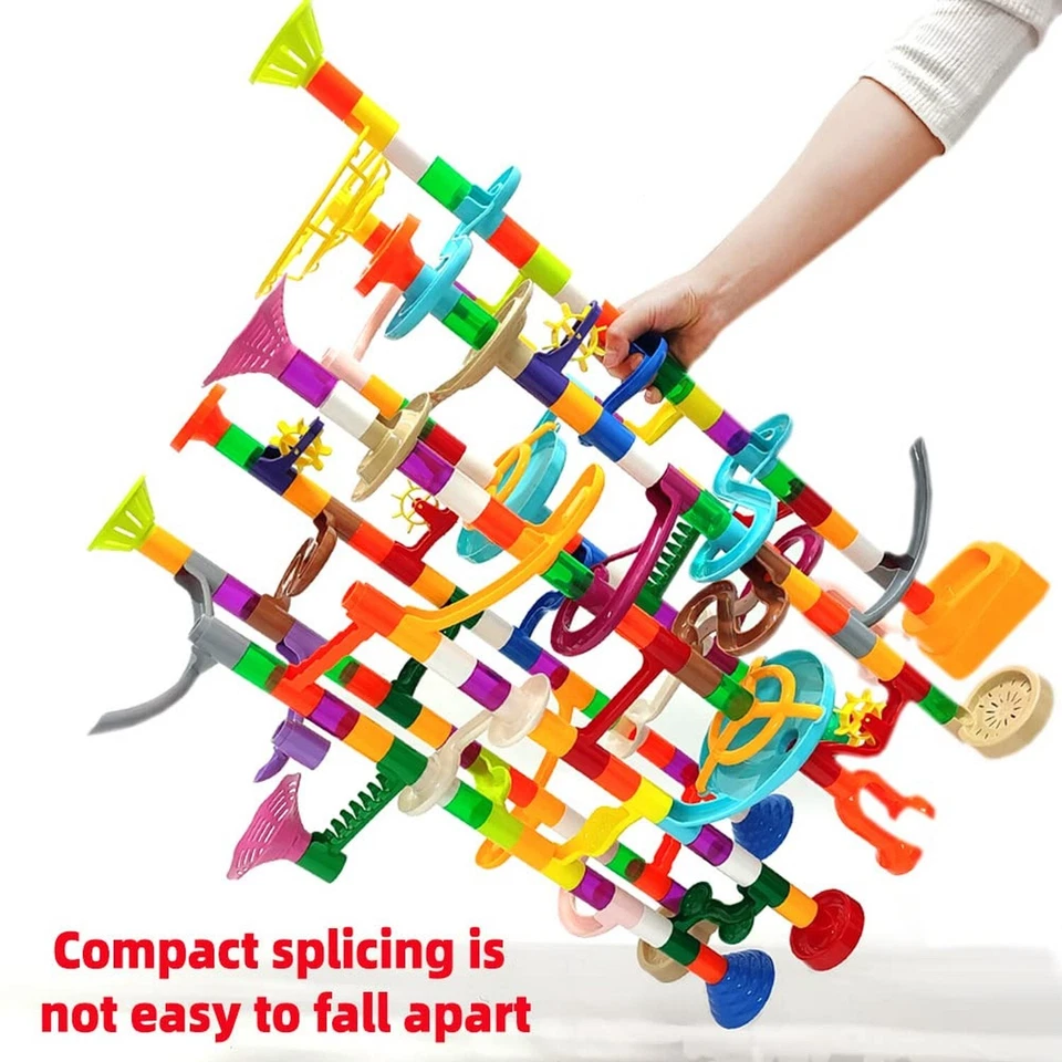 Marble Run Marble Maze Race Track with Glowing Marbles for Kids Ages 3-4-8-10... - Image 3 of 4