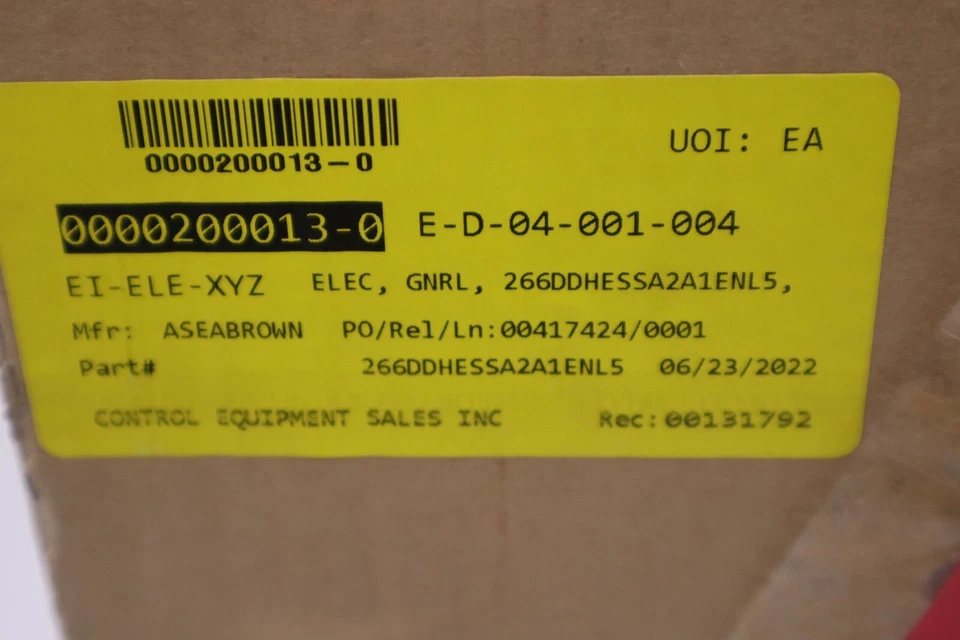NEW ABB 266ddhessa2a1enl5 TRANSMITTER STOCK G141A - Image 3 of 4