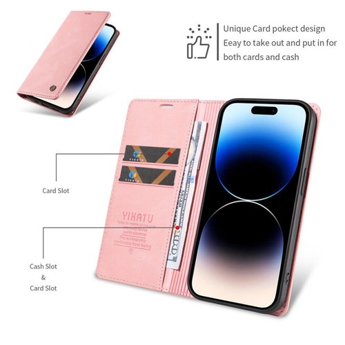 For Samsung J530 J310 J5 J7 Prime J6 J4 Plus Leather Wallet Card Case Flip Cover - Picture 3 of 110