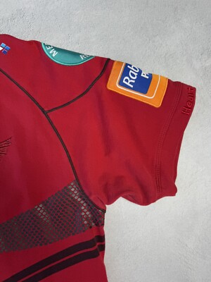Maillot Rugby Llanelli Scarlets 2011-2012 - Burrda Sport - Taille XL - Domicile Rouge