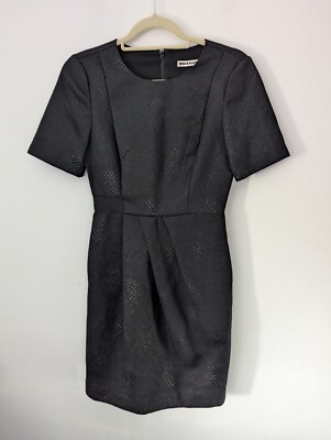 WHISTLES Black Dress Party Cocktail Metallic UK6-8 | eBay UK