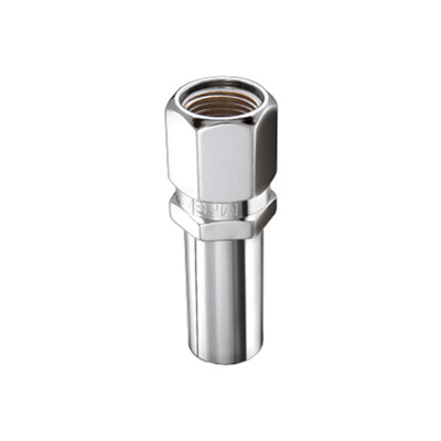McGard 63000 Chrome Racing Extra Long 1.365'' Shank Style Lug Nut Set 1/2''-20