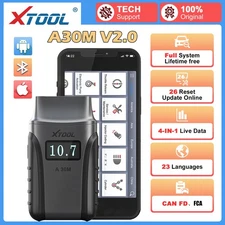 2025 XTOOL A30M Bidirectional OBD2 Scanner All System Diagnostic Tool 26+ Resets