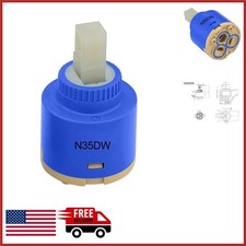 Durable 35mm Faucet Cartridge for Single Handle Faucets Easy DIY Installation