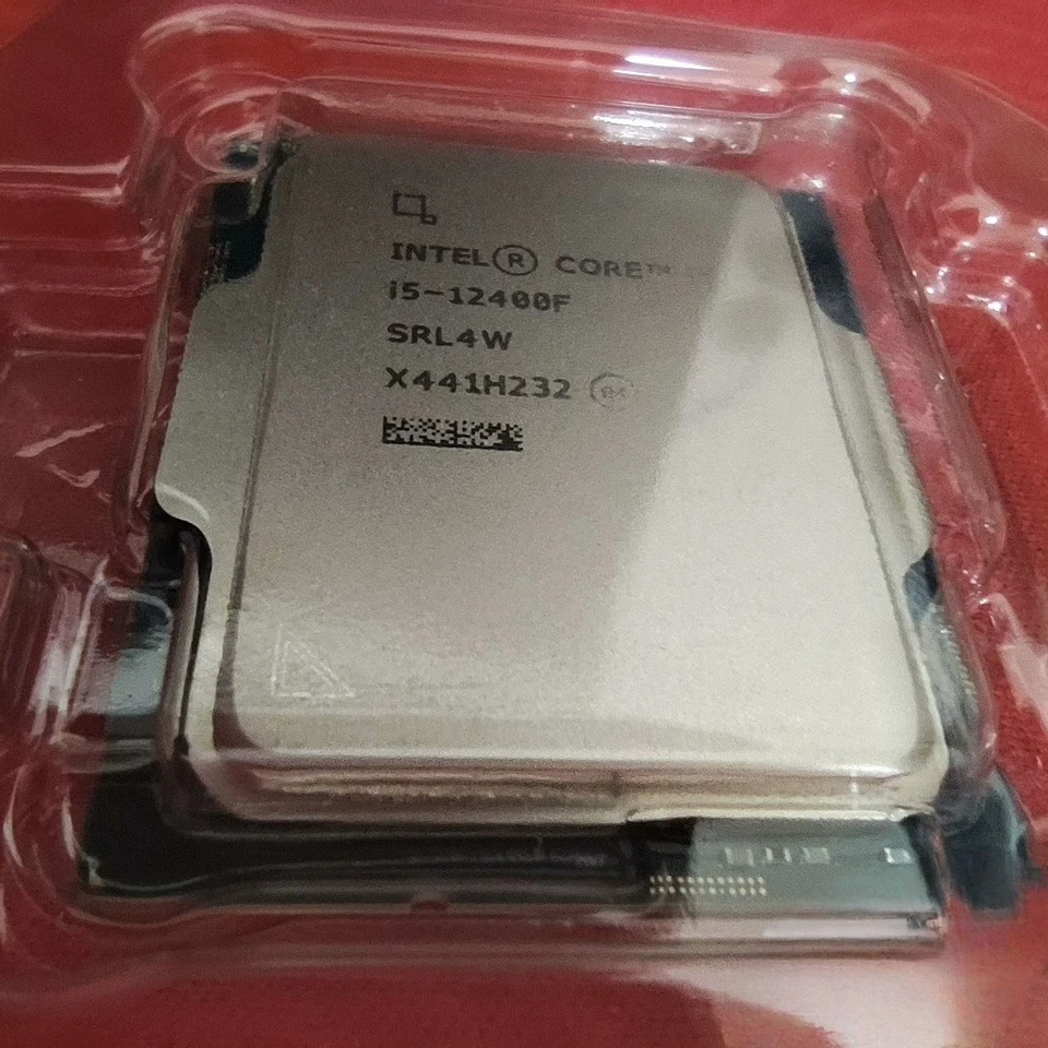 CPU Core i5-12400F Computer Processor Supporting Motherboard H610  B660 - Image 2 of 4