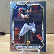 Konnor Griffin 2026 Topps Bowman Chrome Prospect #BCP-92 Base Pittsburgh Pirates