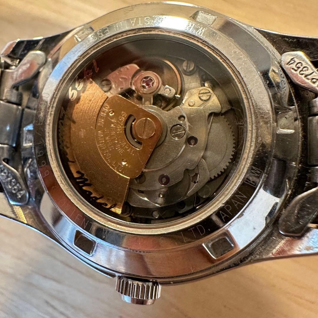 ORIENT STAR 1999 Automatic Back Skeleton Watch Si… - image 5