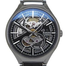 RADO True Automatic Open Heart R27510152 40mm Ceramic Titanium Skeleton Watch