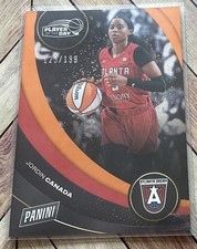 2025 Panini WNBA Player of the Day Jordan Canada #45 Orange Foil 123/199 Dream