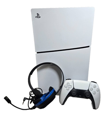 PlayStation 5 - Blu-Ray Edition, 1TB - Model: CFI-2015 - w/Controller & Headset