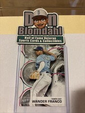wander franco panini rookie card. rookie card picture