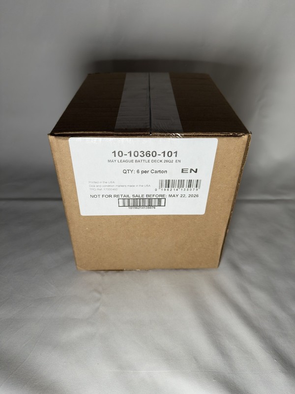 Pokemon Mega Lucario ex League Battle Deck Sealed 6 Box Case