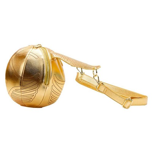 Loungefly Harry Potter Golden Snitch Crossbody Bag - BNWT - Picture 3 of 5