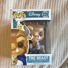 Funko Pop! Vinyl The Beast Beauty and the Beast Disney Figure #239 Box Damaged