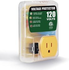 PLUGTUL Refrigerator Surge Protector, Voltage Regulator for Refrigerator, TV, PC