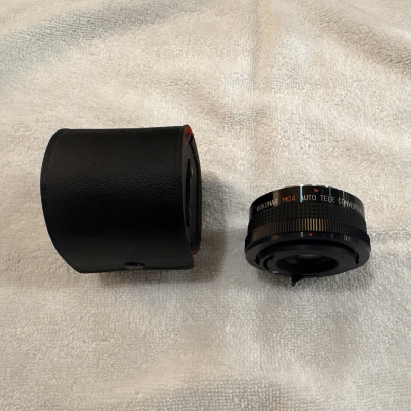 Rokunar MC4 Auto Tele Converter 2X MC Teleconverter for Canon FD 52mm