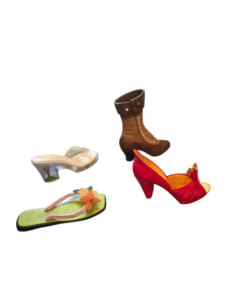 Miniatur Sammlerschuh "Just the right shoe" -4 stk.