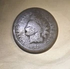 1881 Indian Head Cent - Actual Coin Shown - Circulated P1-2