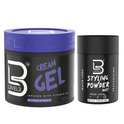 L3 Level 3 Cream Gel and Sample 33.8 Fl Oz (Pack of 1), Powder Included 
