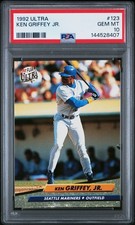 1992 FLEER ULTRA #123 KEN GRIFFEY JR. PSA 10