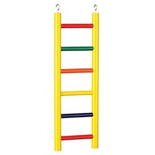 BPV01135 Carpenter Creations Hardwood Bird Ladder with 6 Rungs, 12 6-rung