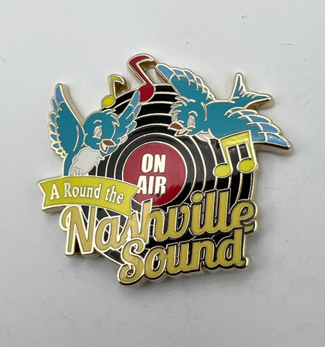 Adventures by Disney A Round the Nashville Sound Blue Birds ABD Pin #146359 - Picture 3 of 4