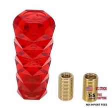Gear Shift Knob Universal for Automatic and Manual Vehicle Gear 10cm Red