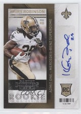 2013 Panini Contenders Khiry Robinson #154 Auto 2d9