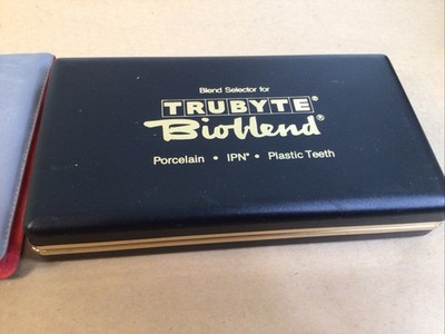 2) Trubyte Bioblend Blend Selector Kit – Porcelain or Plastic