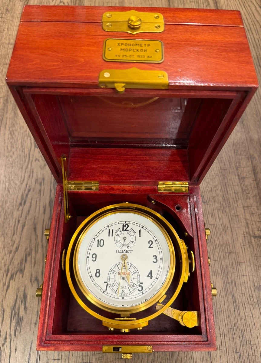 ソ連軍 艦艇用時計 ① Antique Maritime Russian Navy Chronometers for sale | eBay