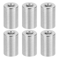M3 Aluminum Spacers, 12 Pcs Metal Spacer Aluminum 3mm ID x 6mm OD x 10mm L