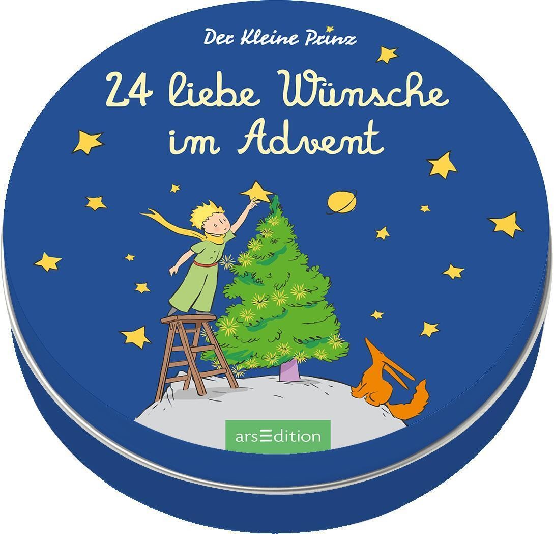Adventskalender in der Dose. Der Kleine Prinz. 24 liebe Wünsche im Advent Antoin