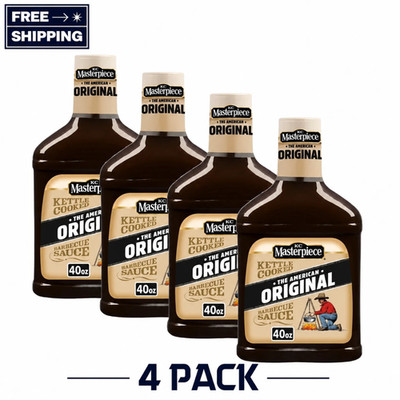 KC Masterpiece Original BBQ Sauce 40 Oz Pack of 4 Free Shipping
