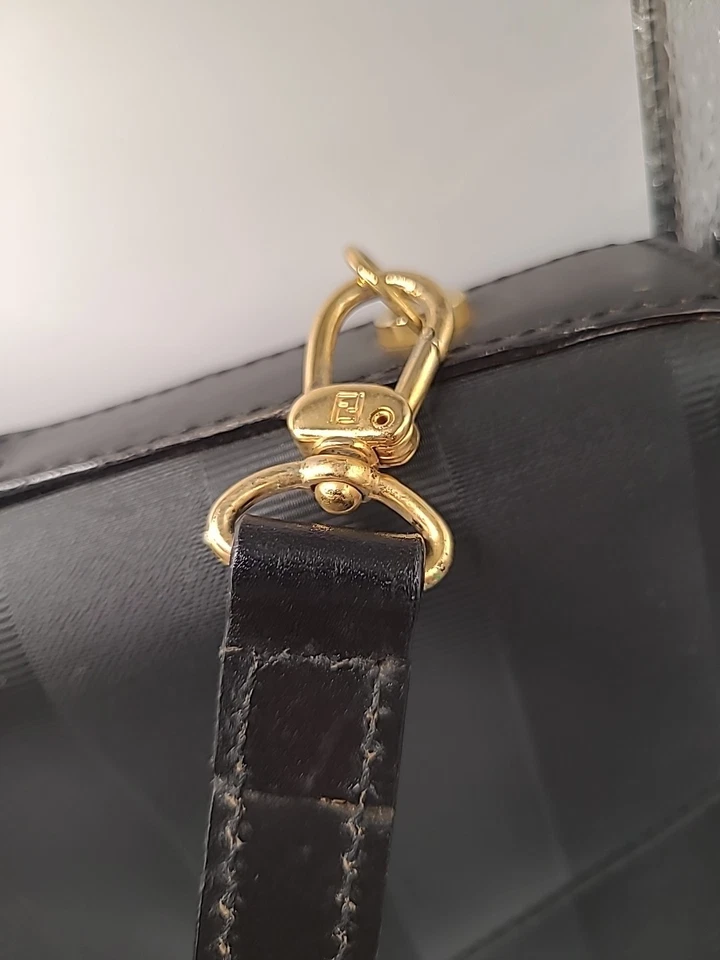 Maletín de documentos de mano Fendi Pecan bolsa de negocios - bolsa PVS Foto 4 de 4