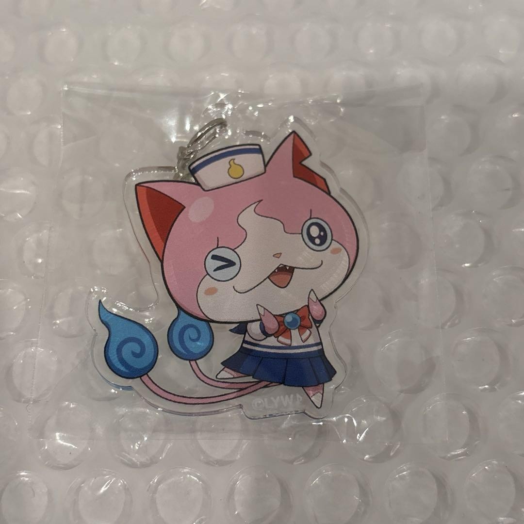 Yokai Watch Sailor Nyan Anime Acrylic Keychain Charms