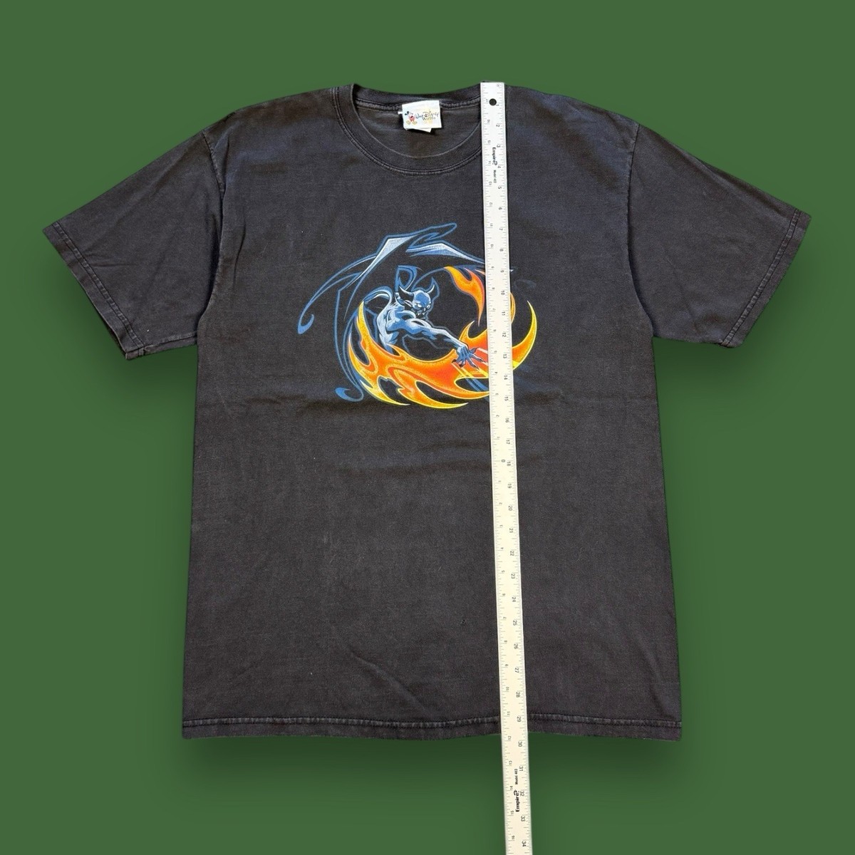 Vintage Disney Villains Chernabog Fantasia Black T-Shirt Size XL