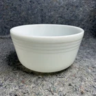 Vintage Pyrex #35 White Milk Glass Ribbed Ring Mixing Bowl Made In USA