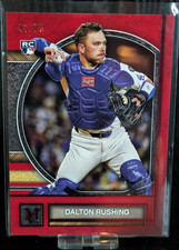 2025 Topps Museum Collection - Dalton Rushing #89 Rookie Ruby /75 Dodgers