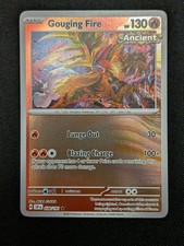 Pokemon Temporal Forces Gouging Fire EX Card 38/191 Reverse Holo
