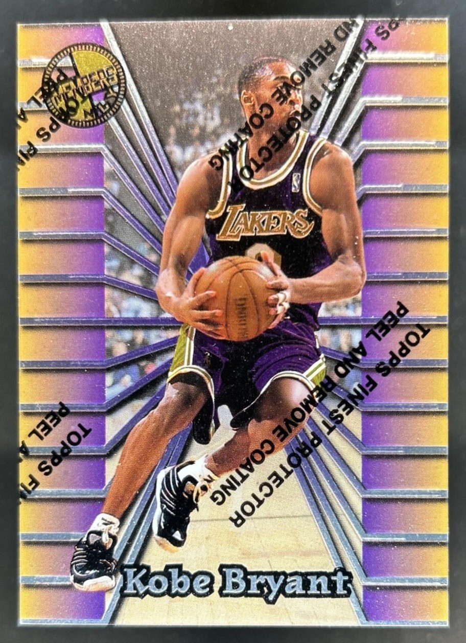 Kobe Bryant 1996 Topps Stadium Club #52 Members Only 55 (with